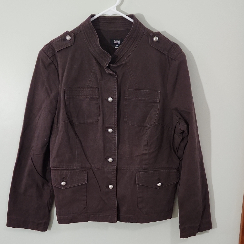 Mossimo Brown Denim Jacket - Picture 2 of 7